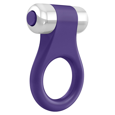 Anneaux cockring : ovo b1 vibrating ring violet