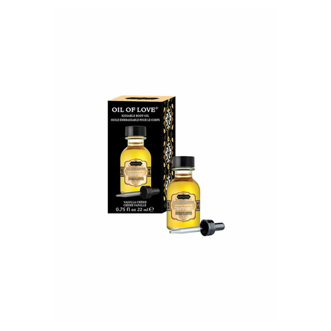 Kama sutra huile embrassable oil of love crème vanille 22 ml