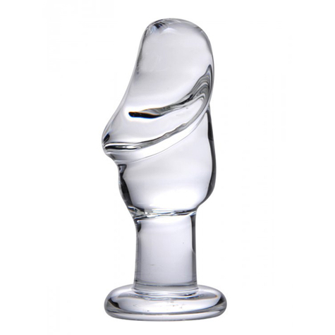 Asvini Glass Butt Plug Trasparente