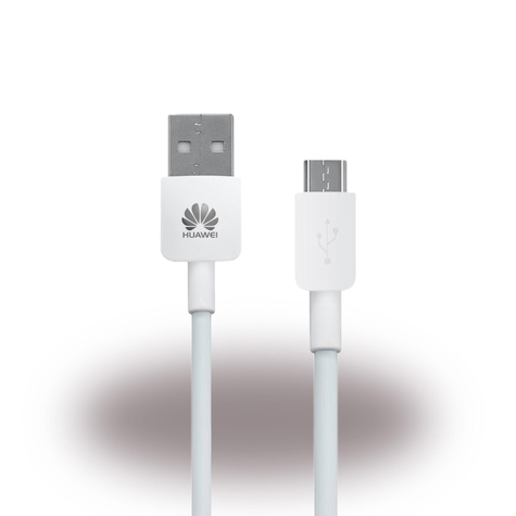 Huawei Ladekabel / Datenkabel Micro Usb 1m Weiss