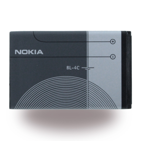 Nokia Bl-4c Li-Ion Akku 6100 890mah