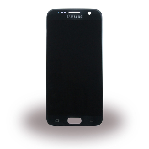 samsung g930f galaxy s7 original ersatzteil lcd display / touchscreen schwarz