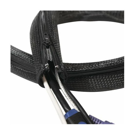 Logilink protection de câble flexible avec fermeture à glissière, 50 x 35 x 2000 mm