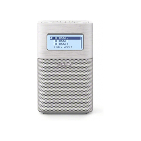 Sony Xdr-V1btd Tragbares Uhrenradio, Weiß