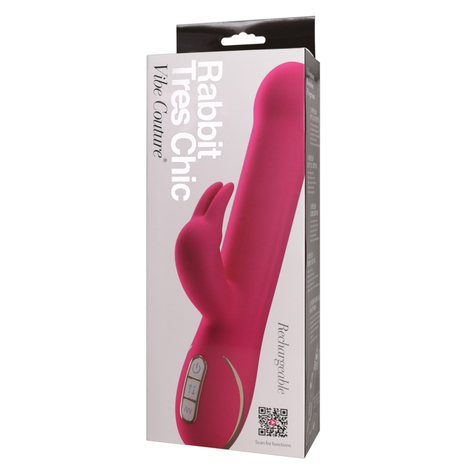 Vibrator Mit Klitorisreizer Rabbit Tres Chic Pink