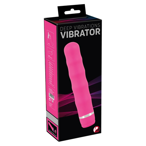 Vibrator Deep Vibrations Vibrator Pink
