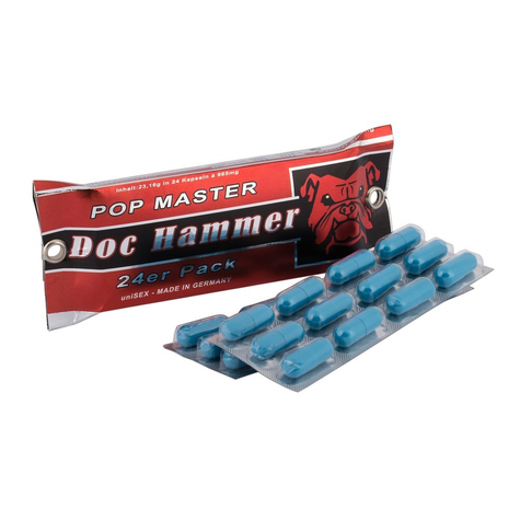 Nahrungsergänzungsmittel Doc Hammer Pop-Master 24er