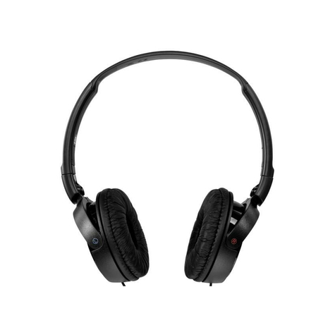 Sony Mdr-Zx110 On Ear Kopfhörer Faltbar Schwarz