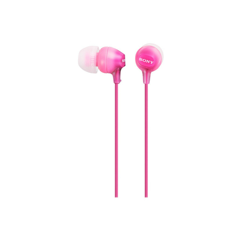 Sony Mdr-Ex15lpp In Ear Kopfhörer Pink