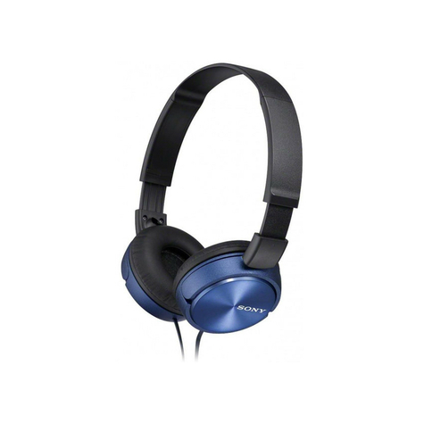 Sony Mdr-Zx310l On Ear Kopfhörer Blau