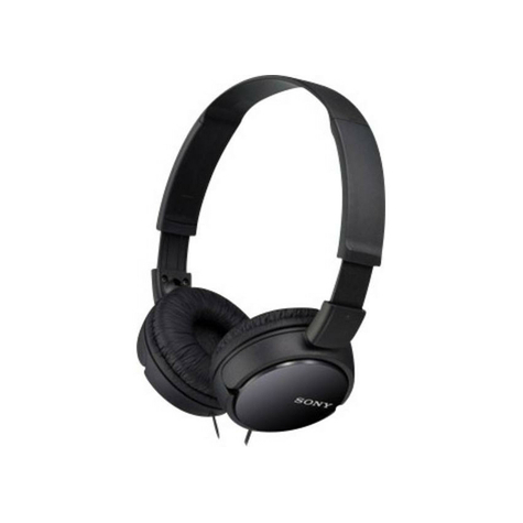 Sony Mdr-Zx110ap On Ear Kopfhörer Headsetfunktion Faltbar Schwarz