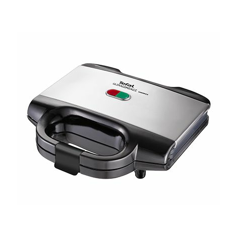 Tefal Sm 1552 Ultracompact Stainless Steel Sandwich Maker Nero/Acciaio Inossidabile