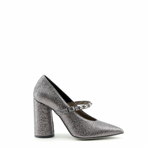 damen high heels made in italia grau 36