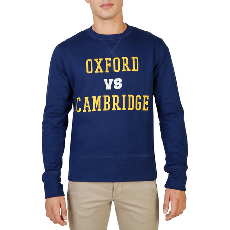 herren sweatshirts oxford university blau l