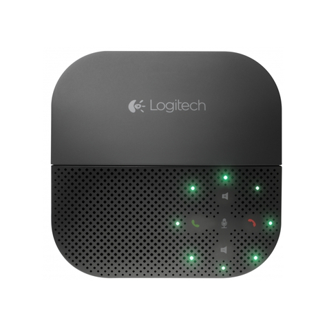Logitech Mobile Lautsprecherphone P710e Lautsprecherphone Hunds-Free Bluetooth Wireless, Verdrahtet Nfc