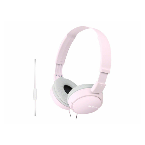 Sony Mdr-Zx110p Einstiegs-Lifestyle Kopfhörer, Pink