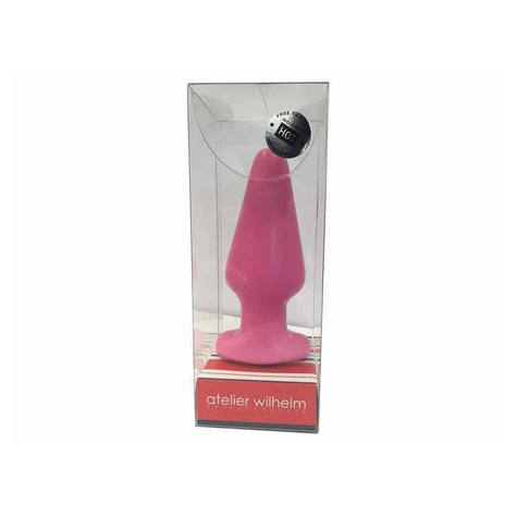 Atelier Wilhelm Butt Plug Medium, Pink, 5.5 X 13 Cm