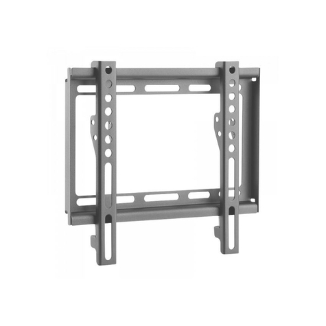 Support mural fixe logilink pour tv, 23?42, 35 kg max. (bp0034)