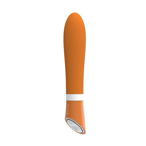 Bgood Deluxe Vibe, 6 Funktionen, Wasserd. , Silikon, Orange, 18cm