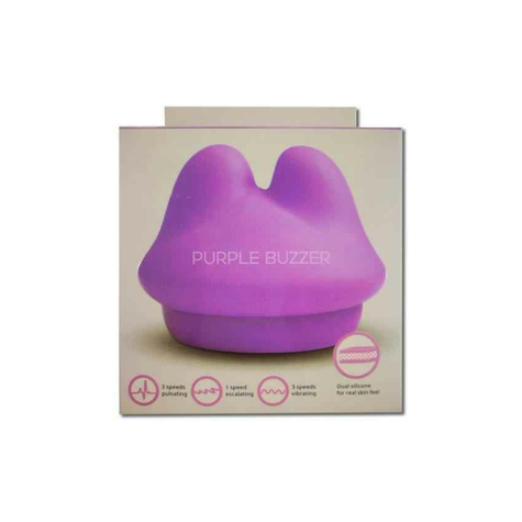 Purple Buzzer Massager, Wasserd