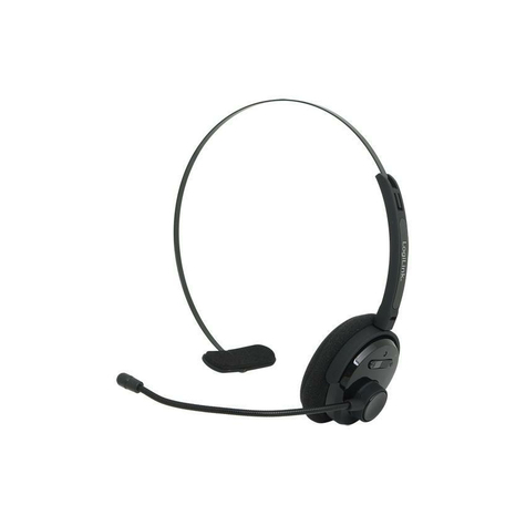 Logilink Bluetooth Mono Headset (Bt0027) Schwarz