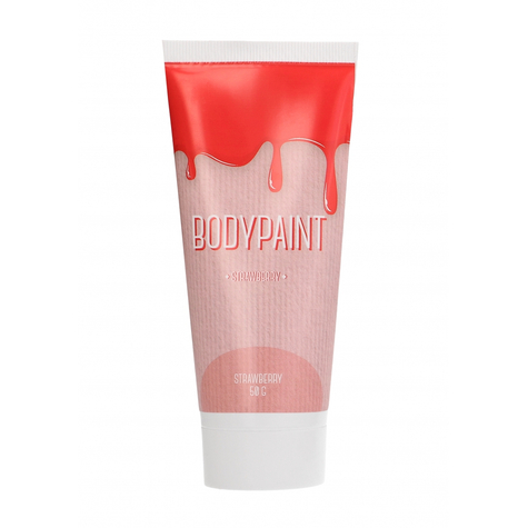 Erotische Kosmetik:Bodypaint Strawberry 50g