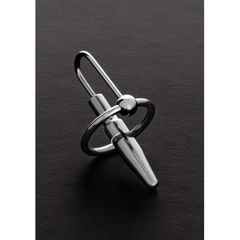 Urethral Toys:Wedge Plug Ring Solid (25mm)