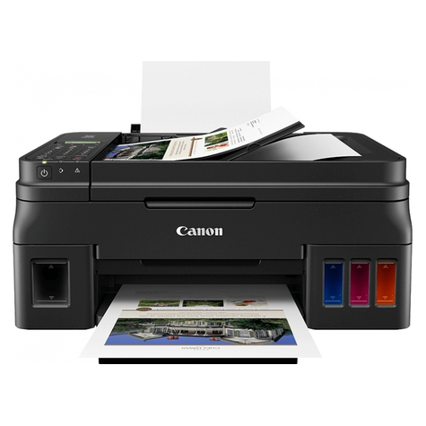 Canon Pixma G4511 Multifunction Printer Scanner Copier Fax Wlan