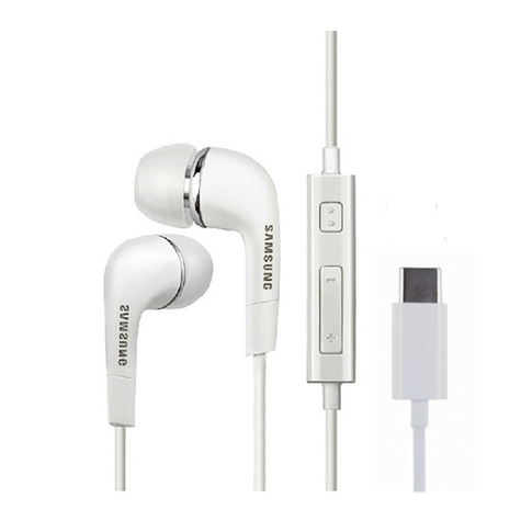 Samsung Ehs64 Stereo Headset Type C White