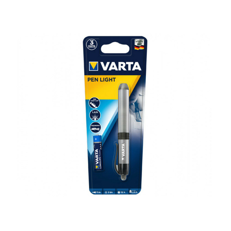 Varta Led Flashlight Easy Line Pen Light 16611 101 421