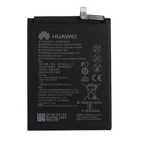 Huawei Hb386590ecw Honor 8x 3750mah Batteria Agli Ioni Di Litio Batteria