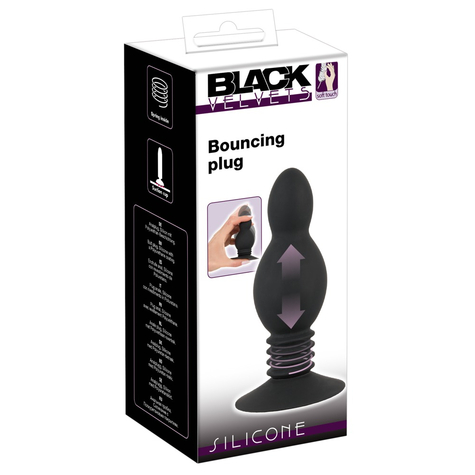 Analplug Black Velvets Bouncing Plug