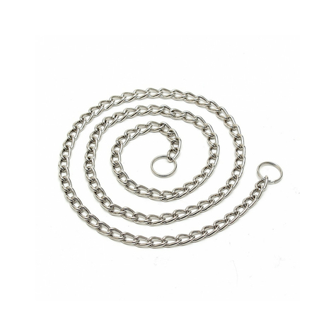 Rimba chaîne fine torsadée avec anneaux 100 cm.