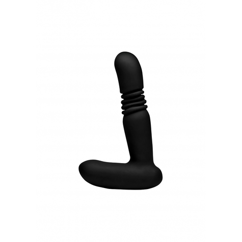 Plug anal à poussée en silicone avec télécommande