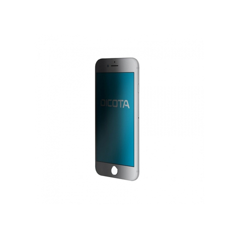 Dicota secret 4-way for iphone 8 self-adhesive d31458