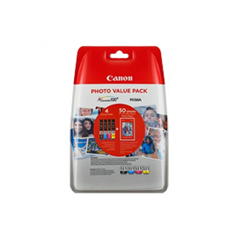 Canon Cartuccia Cli-551 Xl Photo Value Pack 4-Pack 6443b006