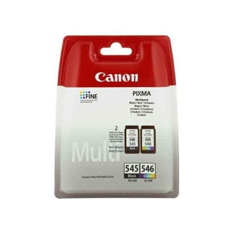 Canon Cartuccia Pg-545/Cl-546 Xl Photo Value Pack 2-Pack 8286b006