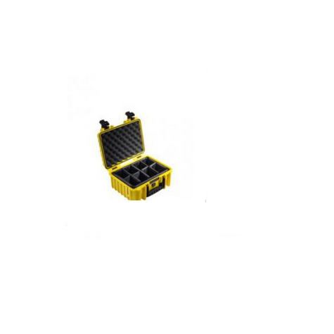 B&W Int. B&W Type 3000 - Briefcase/Classic Case - Yellow - Foam - -40 - 80 °C - 12 L - 364 Mm
