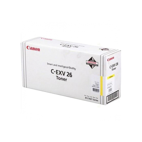 Canon C-Exv 26 - 6000 Pagine - Giallo