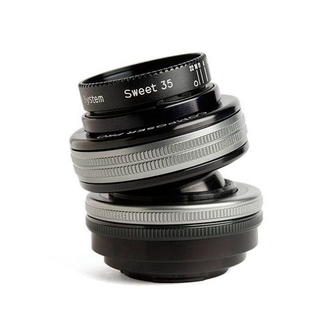lensbaby composer pro ii with sweet 35 optic slr 4/3 0,19 m fujifilm x manuell 3,5 cm