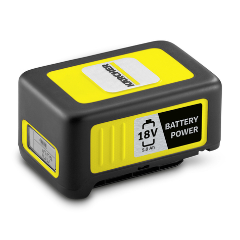 kärcher 2.445-035.0 batterie/akku lithium-ion (li-ion) 4,8 ah 18 v kärcher schwarz gelb
