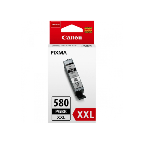 Canon pgi-580pgbk xxl - original - encre à pigments - noir - canon - pixma ts6150 pixma tr7550 pixma ts8151 pixma ts9150 pixma ts6151 pixma ts8150 pixma ts8152 pixma... 25,7 ml