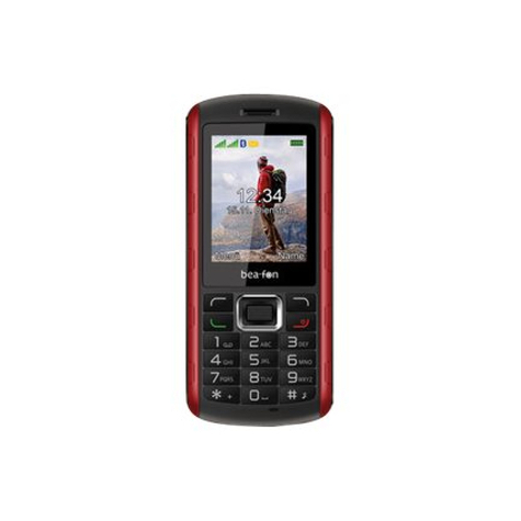 Bea-Fon Al560 Balken 6,1 Cm (2.4 Zoll) 1,3 Mp Bluetooth 1450 Mah Schwarz Rot