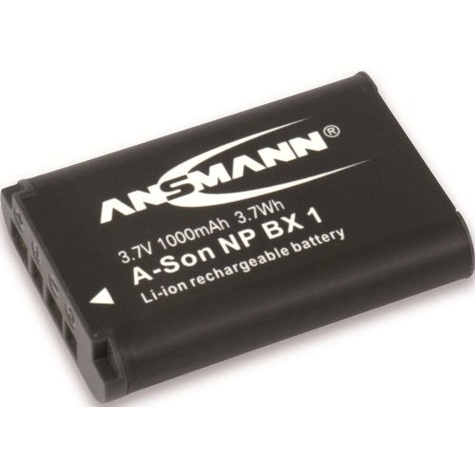 Ansmann 1400-0041 - Lithium-Ion (Li-Ion) - 1000 Mah - Fotocamera - Sony Dsc-Rx1 - Dsc-Rx100 - Hdras15 - 3.7 V - 1 Pezzo(I)