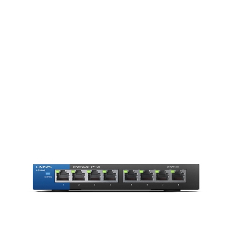 Linksys Lgs108 Unmanaged Gigabit Ethernet (10/100/1000)