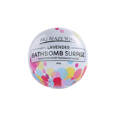 Bath Bomb Surprise W/ Vibrating Bullet Lavender