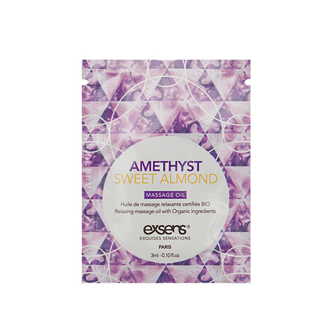 Amethyst Sweet Almond Massage Oil 3 Ml.