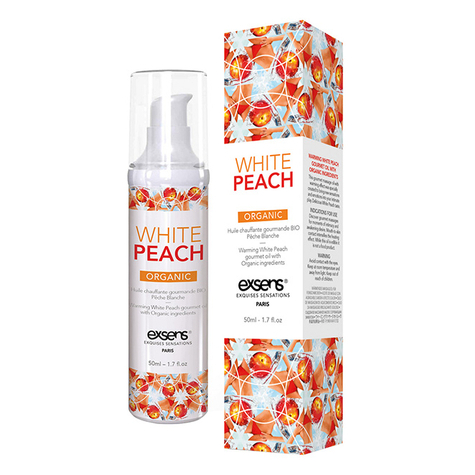 White Peach Oral Pleasure Massage Oil 50 Ml