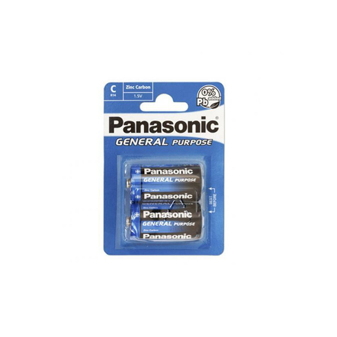 Batteria Panasonic Baby R14 (2 Blist. Ve) C