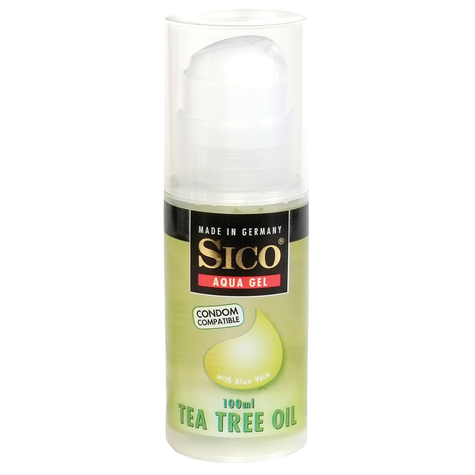 Sico Aqua Gel Tea Tree Oil 100 Ml (Spender)